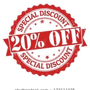 20% OFF!